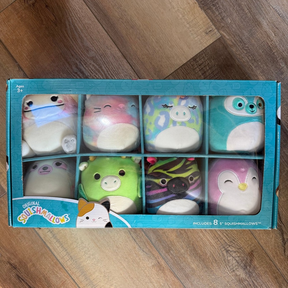 Squishmallows‎ New Sealed Galeria Safiyah Elle Dexter Zaylee Whim Nazina Lance 8
